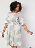 Water Print Dress