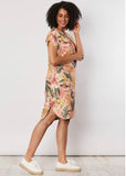 Tropical Print Dress