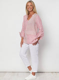 Spliced Stripe Tunic