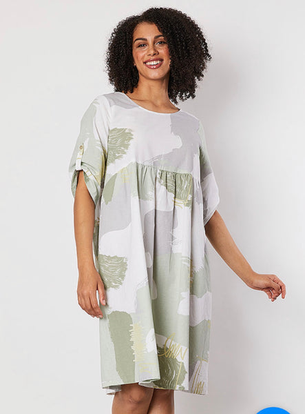 Water Print Dress