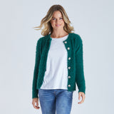 Fluffy as can be cardi